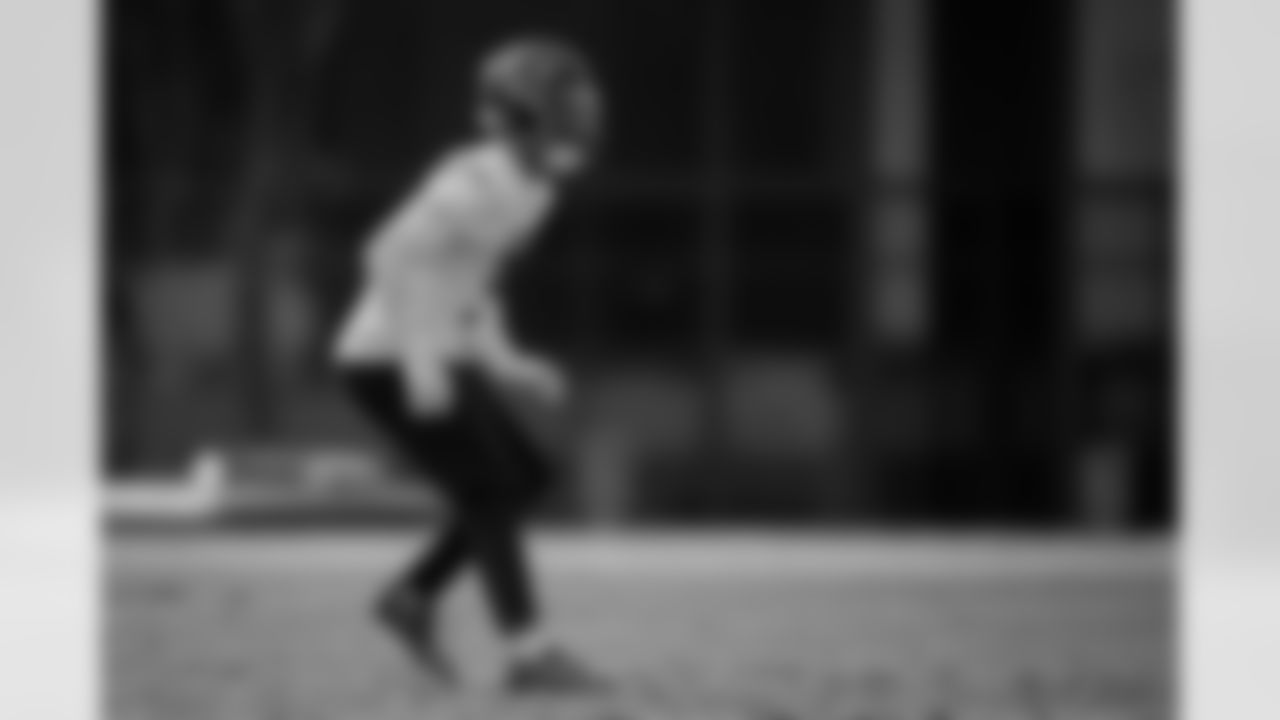 Atlanta Falcons safety Jessie Bates III #3 during practice at Atlanta Falcons Training Facility in Flowery Branch, Georgia, on Wednesday, December 17, 2025. (Photo by Jay Bendlin/Atlanta Falcons)