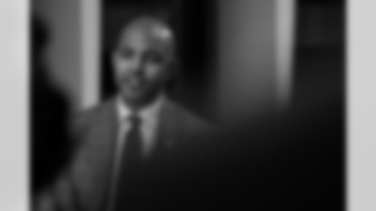 Behind the scenes of Atlanta Falcons General Manager Ian Cunningham at Mercedes-Benz Stadium in Atlanta, Ga. on Tuesday, February 3, 2026. (Photo by Taylor McLaughlin/Atlanta Falcons)