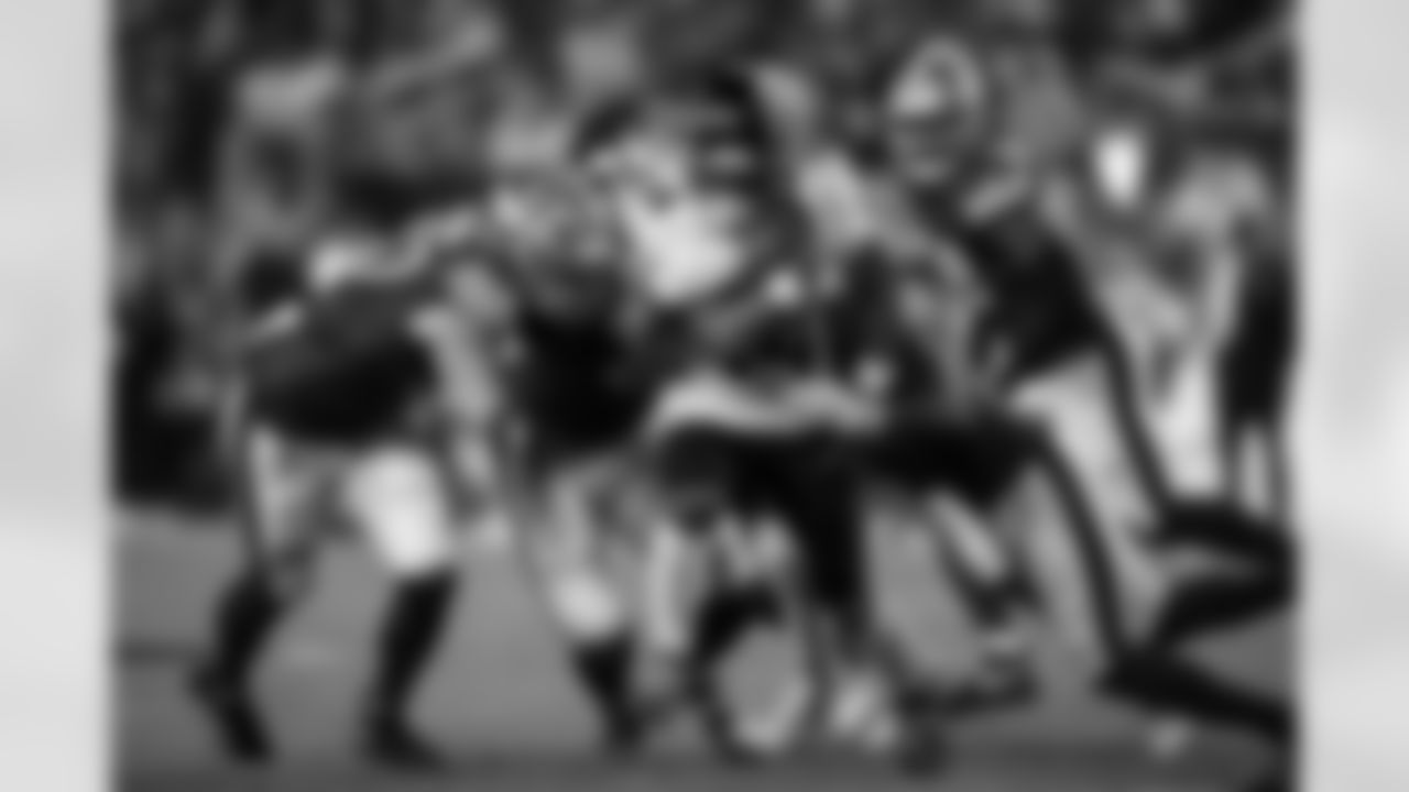 Atlanta Falcons wide receiver Jamal Agnew #14 runs the ball during the Week 7 Game against the San Francisco 49ers at Levi's Stadium in Santa Clara, California on Sunday, October 19, 2025. (Photo by Donald Miralle/Atlanta Falcons)