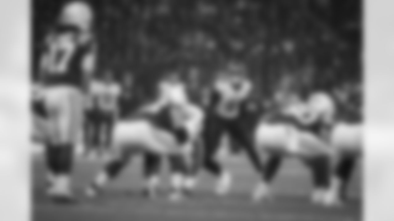 Atlanta Falcons safety Xavier Watts #31 lines up during the first quarter of the Week 10 Game against the Indianapolis Colts at Olympic Stadium in Berlin, Germany on Sunday, November 9, 2025. (Photo by Taylor McLaughlin/Atlanta Falcons)