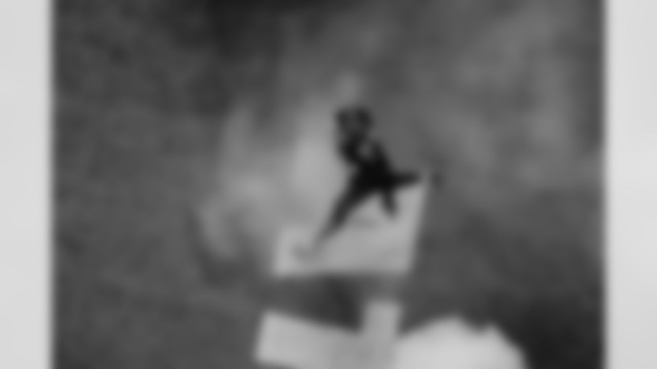 Atlanta Falcons edge rusher James Pearce Jr. #27 during the Week 18 Game against the New Orleans Saints at Mercedes-Benz Stadium in Atlanta, Ga. on Sunday, January 4, 2026. (Photo by Taylor McLaughlin/Atlanta Falcons)