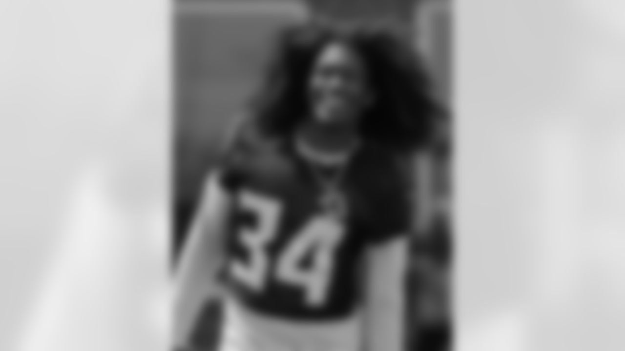 Atlanta Falcons wide receiver Ray-Ray McCloud III #34 during mandatory minicamp at Atlanta Falcons Training Facility in Flowery Branch, Georgia, on Wednesday, June 11, 2025. (Photo by Jay Bendlin/Atlanta Falcons)