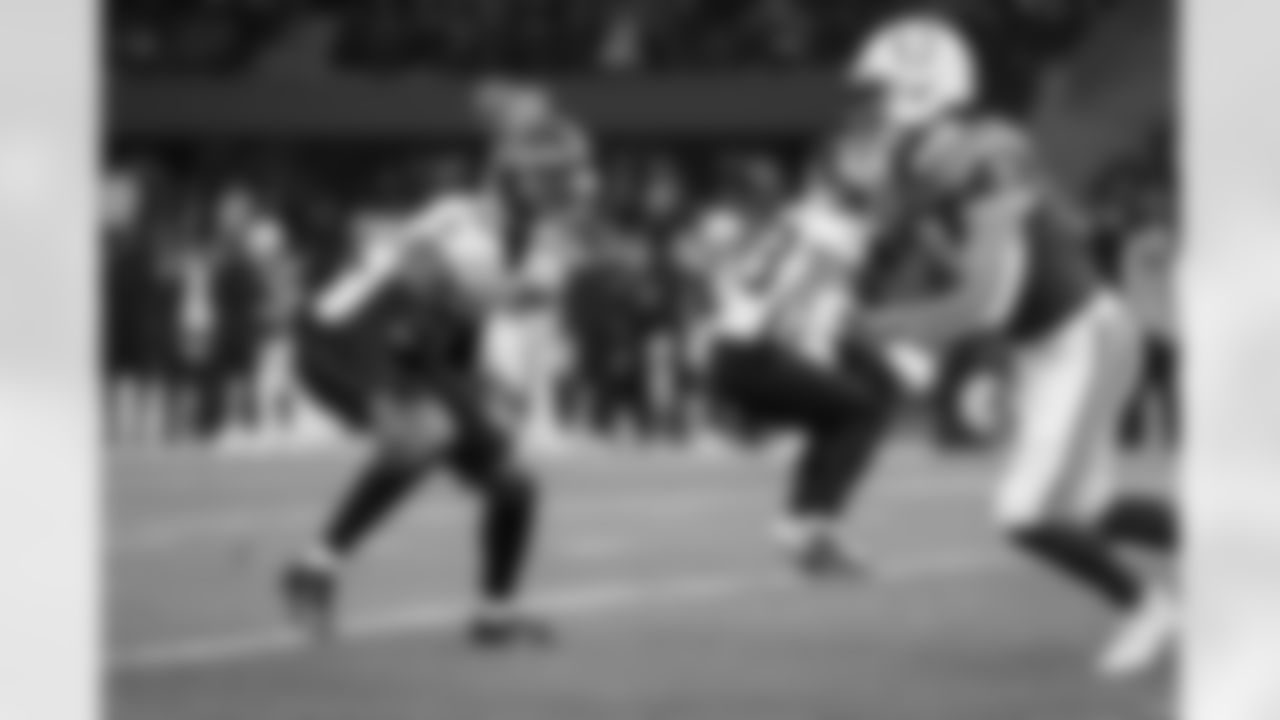 Atlanta Falcons cornerback Keith Taylor #32 during the Week 10 Game against the Indianapolis Colts at Olympic Stadium in Berlin, Germany on Sunday, November 9, 2025. (Photo by Jay Bendlin/Atlanta Falcons)