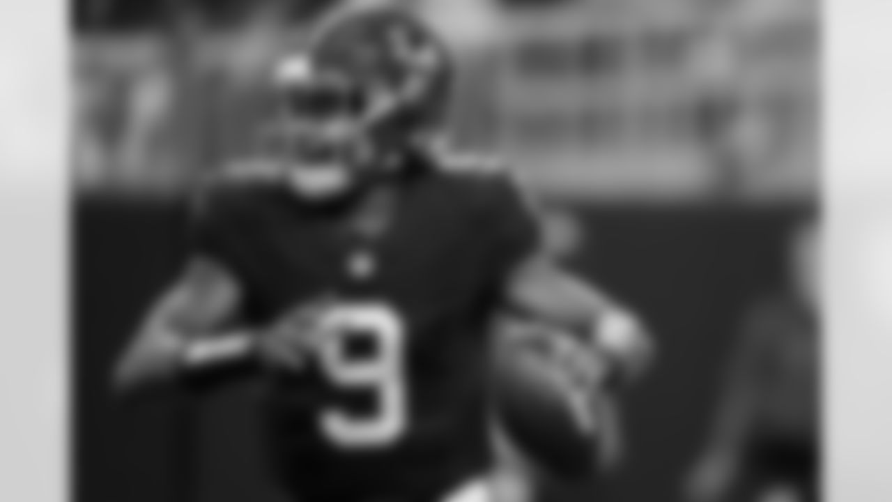 Atlanta Falcons quarterback Michael Penix Jr. #9 during the Week 16 Game against the New York Giants at Mercedes-Benz Stadium in Atlanta, Georgia on Sunday, December 22, 2024. (Photo by Kevin Liles/Atlanta Falcons)