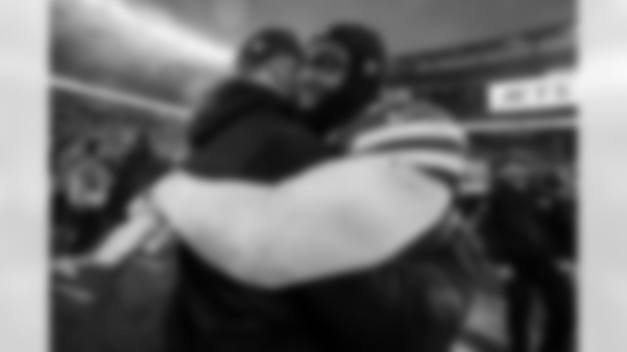 Atlanta Falcons defensive coordinator Jeff Ulbrich after the Week 13 Game against the New York Jets at Metlife Stadium in East Rutherford, New Jersey on Sunday, November 30, 2025. (Photo by Taylor McLaughlin/Atlanta Falcons)