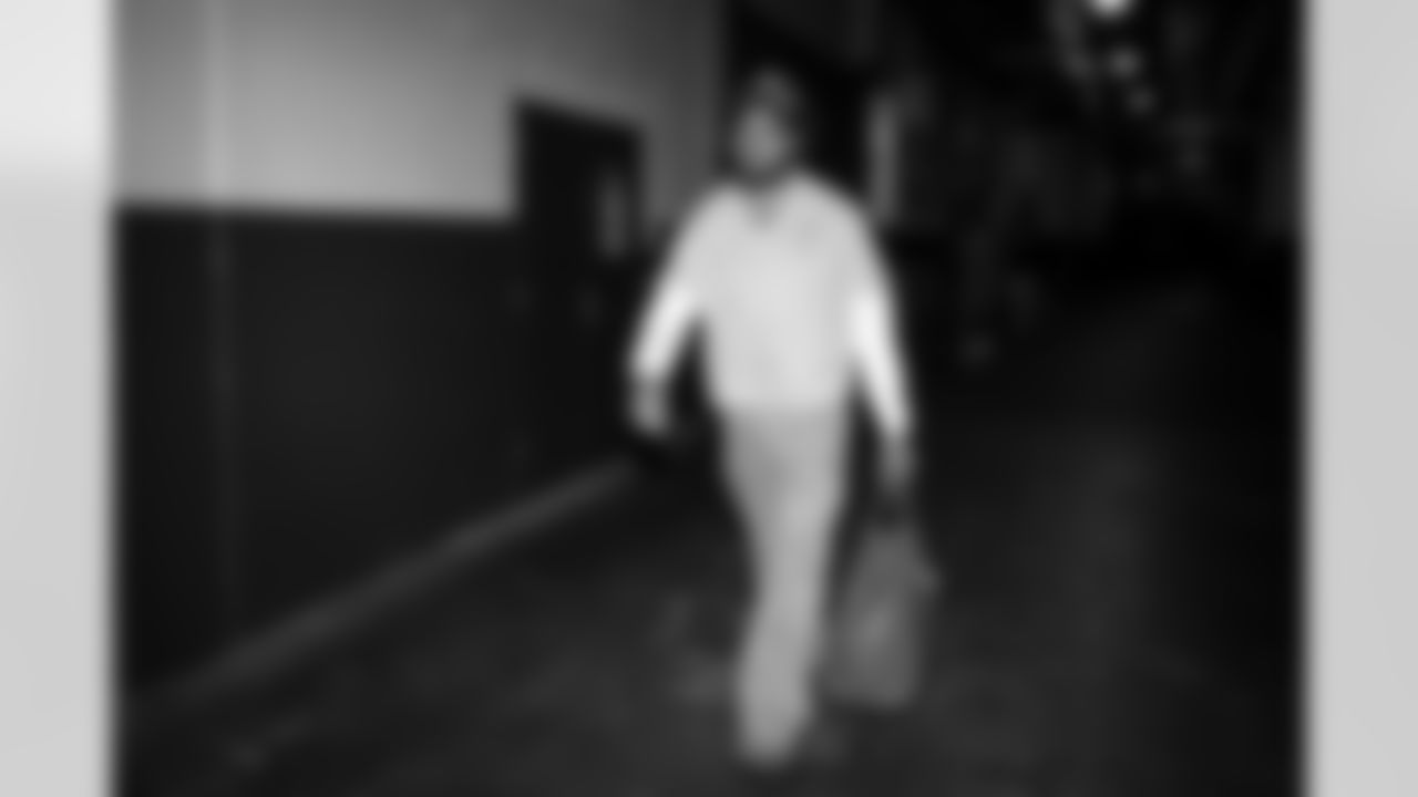 XXXXX arrives before the Week 12 Game against the New Orleans Saints at Caesars Superdome in New Orleans, Louisiana on Sunday, November 23, 2025. (Photo by Jay Bendlin/Atlanta Falcons)