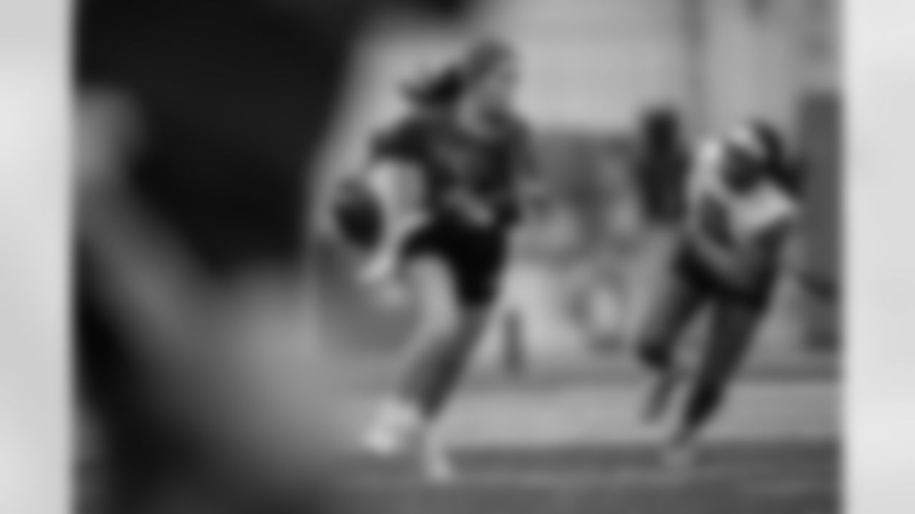 Scenes from the GACA Girls Flag Football All-Star Game at the Atlanta Falcons Training Facility in Flowery Branch, Ga. on Saturday, February 21, 2026. (Photo by Jay Bendlin/Atlanta Falcons)