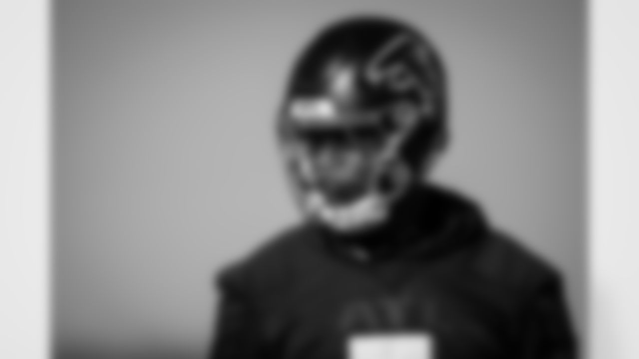 Atlanta Falcons tight end Kyle Pitts Sr. #8 during practice at Atlanta Falcons Training Facility in Flowery Branch, Georgia, on Wednesday, December 3, 2025. (Photo by Jay Bendlin/Atlanta Falcons)