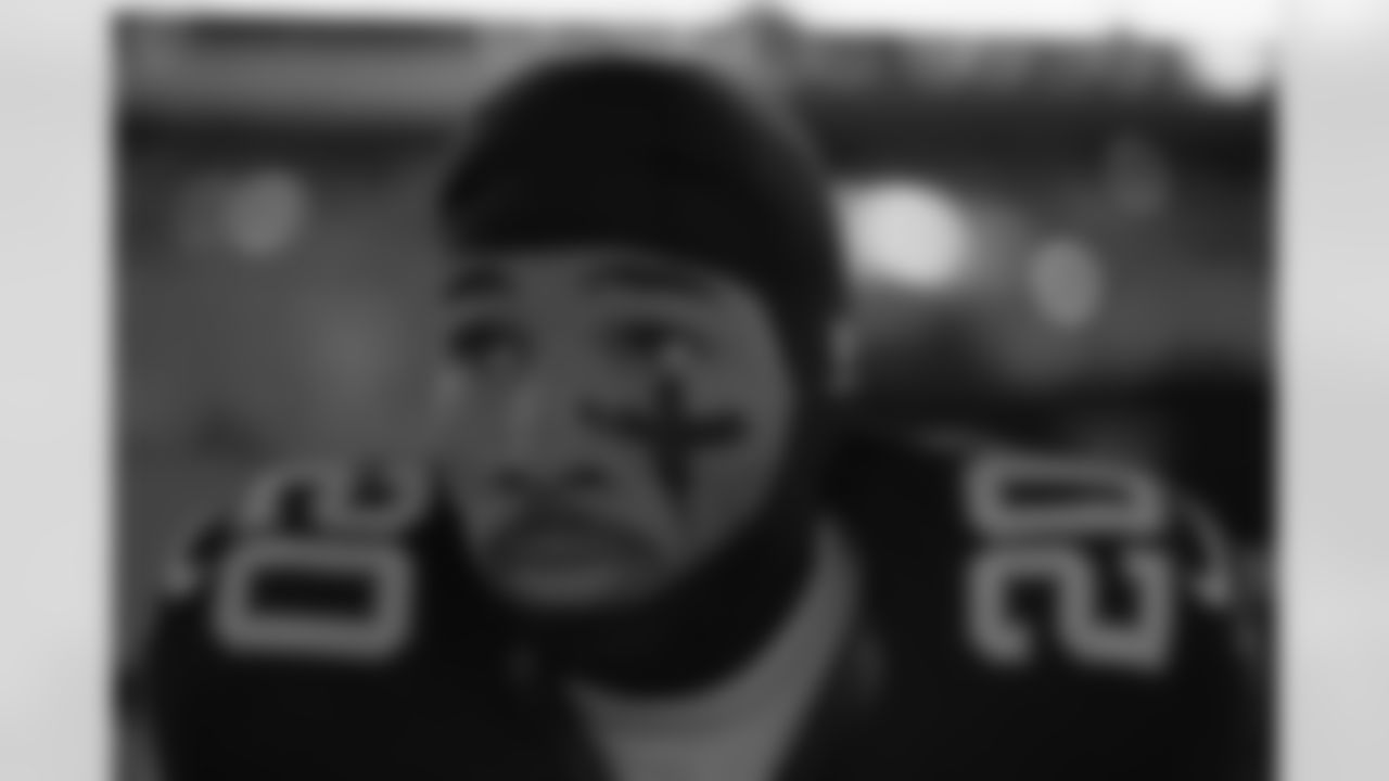 Atlanta Falcons cornerback Dee Alford #20 during the Week 15 Game against the Tampa Bay Buccaneers at Raymond James Stadium in Tampa, Florida on Thursday, December 11, 2025. (Photo by Brandon Magnus/Atlanta Falcons)