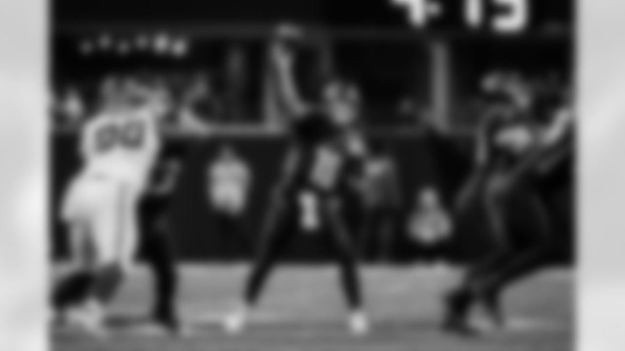 Atlanta Falcons quarterback Kirk Cousins #18 during the Week 14 Game against the Seattle Seahawks at Mercedes-Benz Stadium in Atlanta, Georgia on Sunday, December 7, 2025. (Photo by Jay Bendlin/Atlanta Falcons)