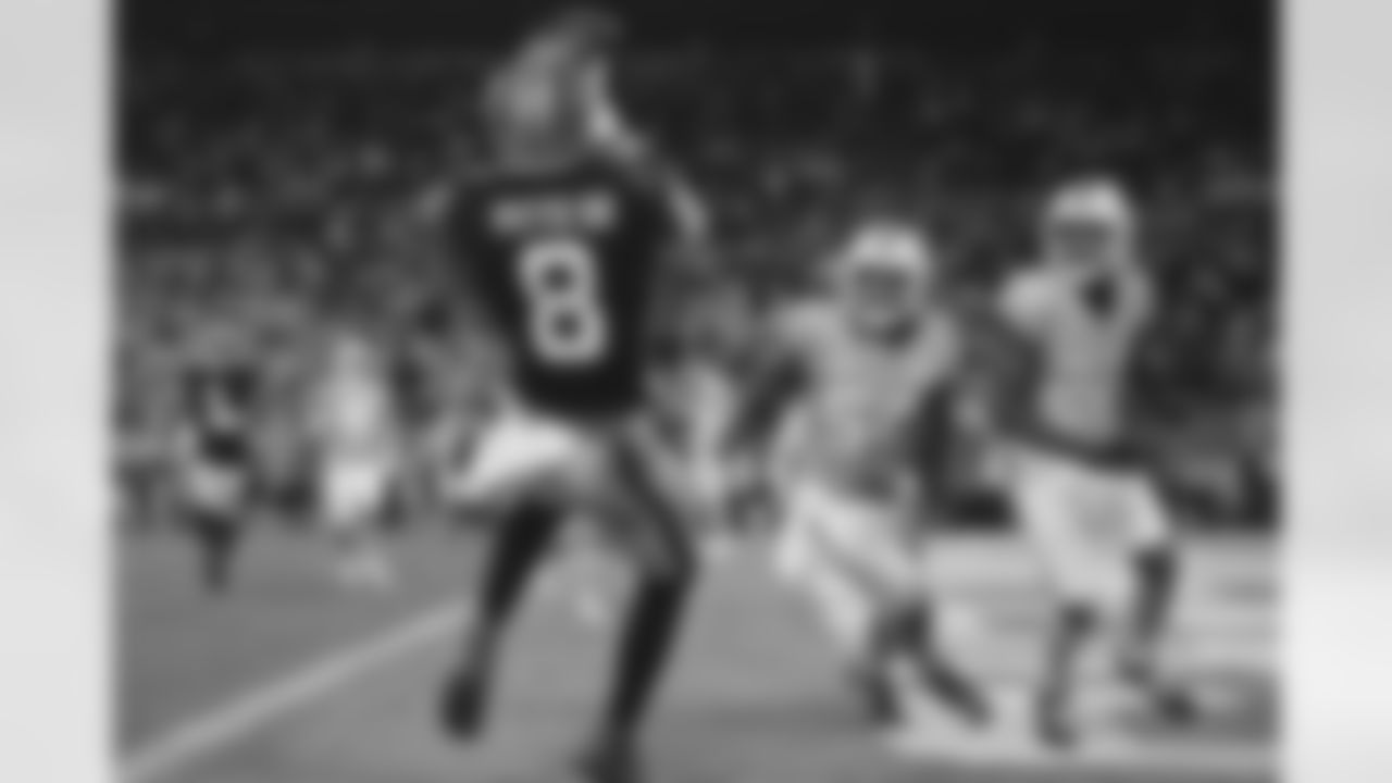 Atlanta Falcons tight end Kyle Pitts Sr. #8 during the Week 15 Game against the Tampa Bay Buccaneers at Raymond James Stadium in Tampa, Florida on Thursday, December 11, 2025. (Photo by Brandon Magnus/Atlanta Falcons)