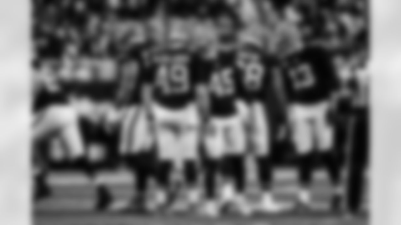 Atlanta Falcons kicker Zane Gonzalez #45 kicks a field goal during the Week 17 Game against the Los Angeles Rams at Mercedes-Benz Stadium in Atlanta, Georgia on Monday, December 29, 2025. (Photo by AJ Reynolds/Atlanta Falcons)