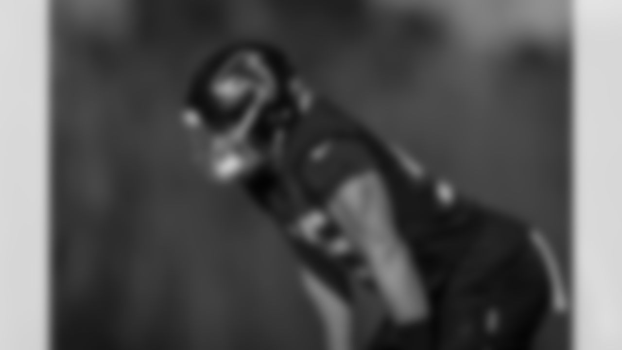 Atlanta Falcons inside linebacker Kaden Elliss #55 during practice at Atlanta Falcons Training Facility in Flowery Branch, Georgia, on Wednesday, November 26, 2025. (Photo by Taylor McLaughlin/Atlanta Falcons)