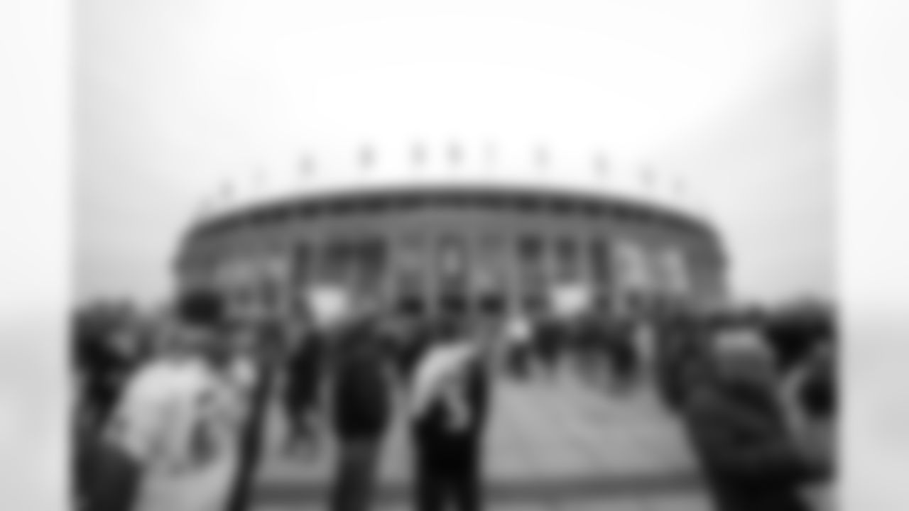 Views outside of the stadium before the Week 10 Game against the Indianapolis Colts at Olympic Stadium in Berlin, Germany on Sunday, November 9, 2025. (Photo by Jay Bendlin/Atlanta Falcons)