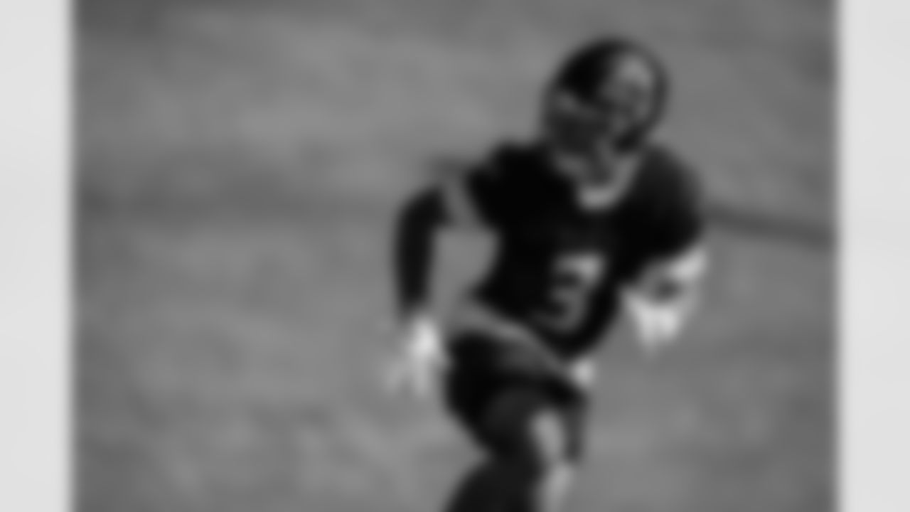 Atlanta Falcons safety Jessie Bates III #3 during practice at Atlanta Falcons Training Facility in Flowery Branch, Georgia, on Wednesday, November 5, 2025. (Photo by Jay Bendlin/Atlanta Falcons)