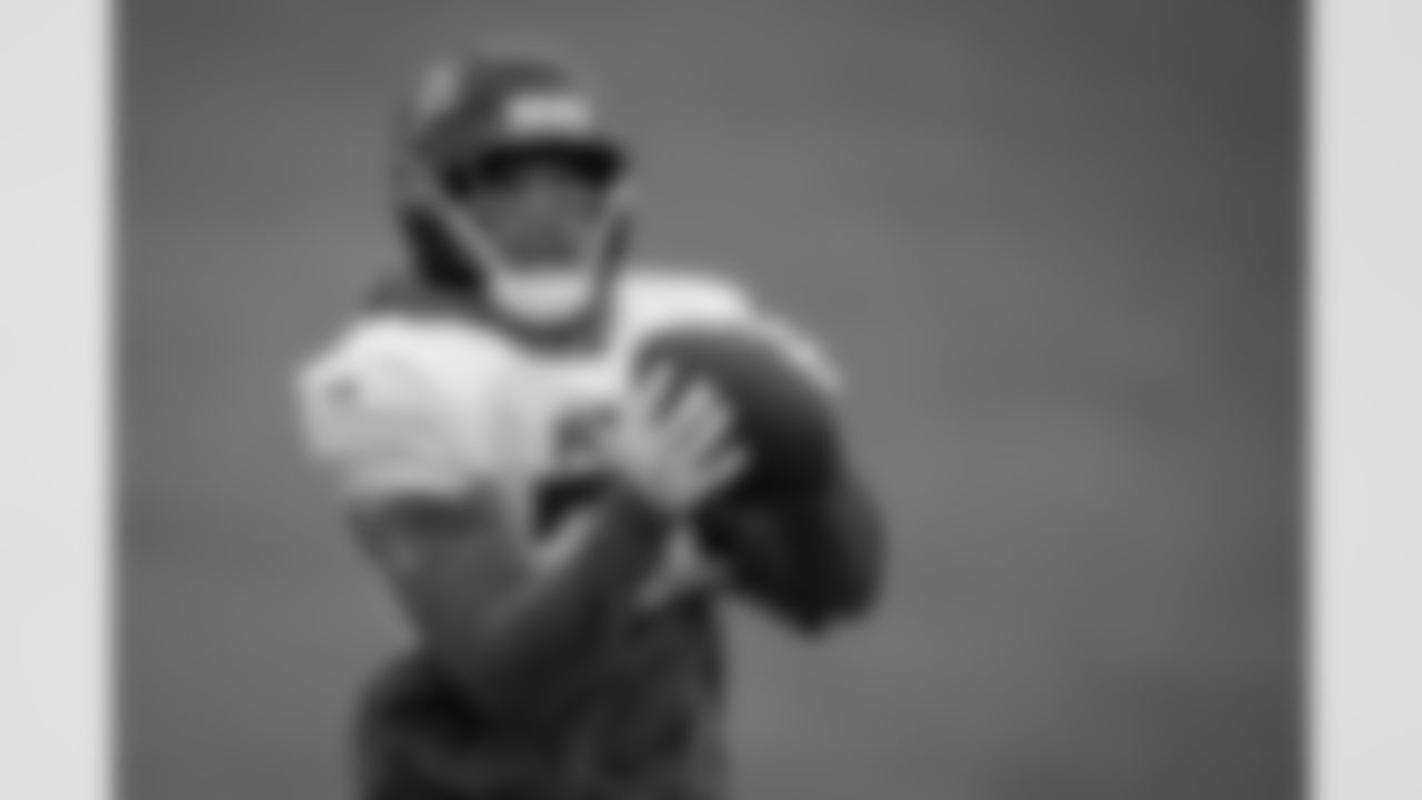 Atlanta Falcons safety Xavier Watts #31 during practice at Atlanta Falcons Training Facility in Flowery Branch, Georgia, on Thursday, December 4, 2025. (Photo by Taylor McLaughlin/Atlanta Falcons)