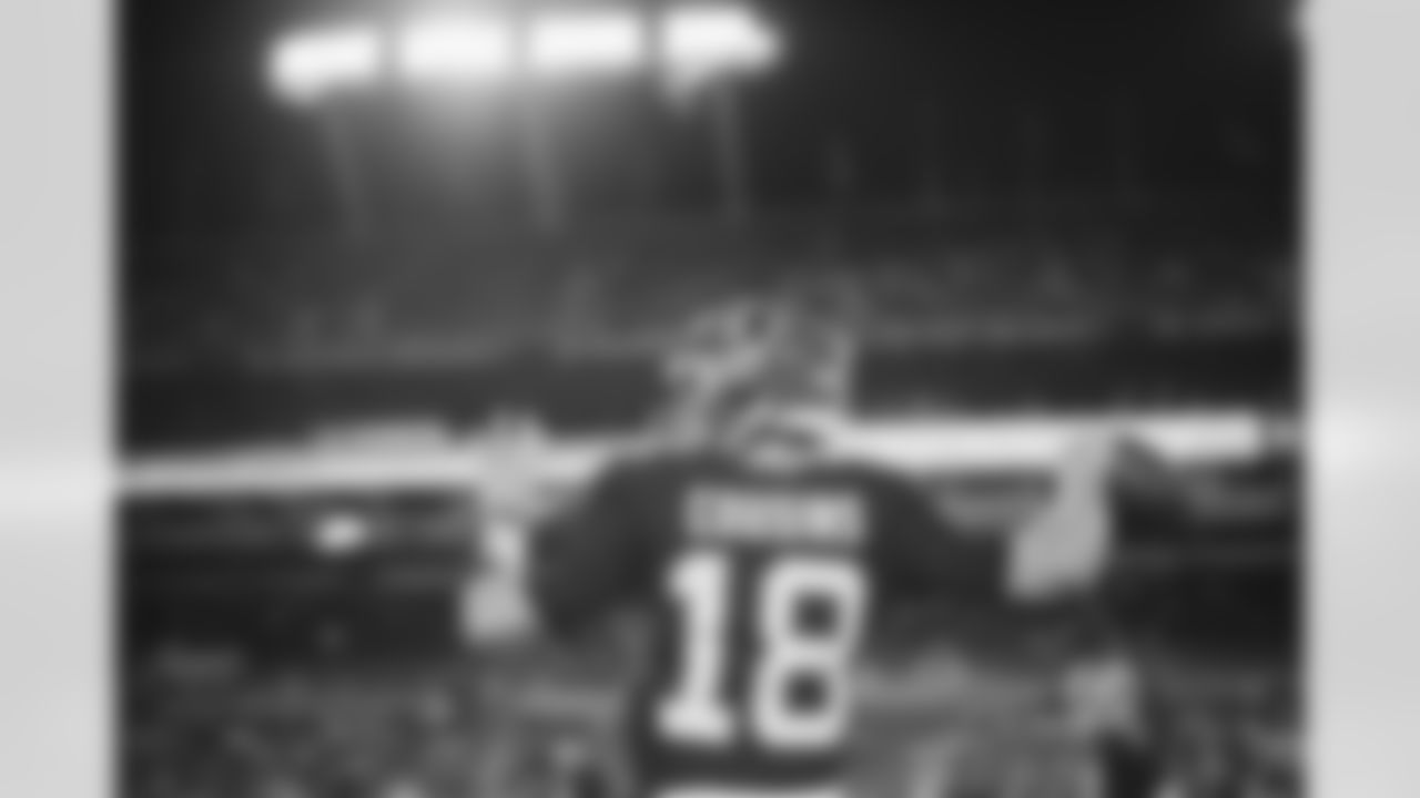 Atlanta Falcons quarterback Kirk Cousins #18 during the Week 15 Game against the Tampa Bay Buccaneers at Raymond James Stadium in Tampa, Florida on Thursday, December 11, 2025. (Photo by Brandon Magnus/Atlanta Falcons)