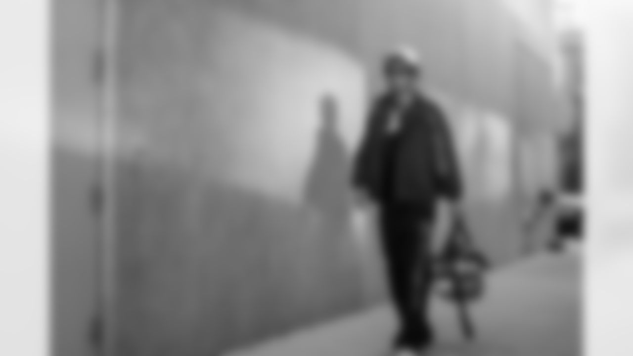 Atlanta Falcons cornerback Dee Alford #20 arrives before the Week 17 Game against the Los Angeles Rams at Mercedes-Benz Stadium in Atlanta, Georgia on Monday, December 29, 2025. (Photo by Jay Bendlin/Atlanta Falcons)