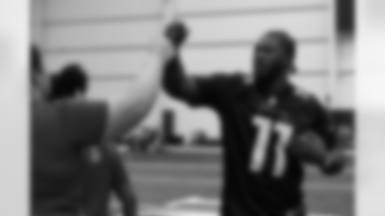 Scenes from the Atlanta Falcons Girls Flag Clinic at the Atlanta Falcons Training Facility in Flowery Branch, Ga. on Tuesday, February 17, 2026. (Photo by Kathryn Skeean/Atlanta Falcons)