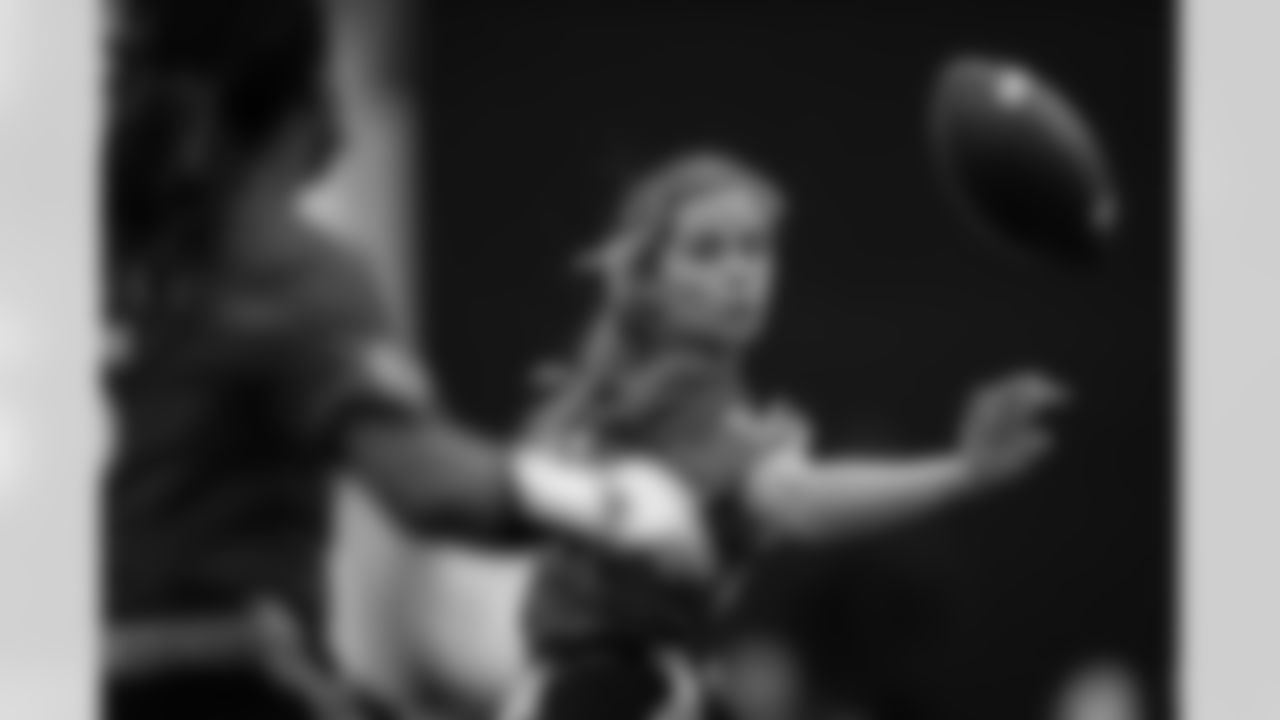 Scenes from the GACA Girls Flag Football All-Star Game at the Atlanta Falcons Training Facility in Flowery Branch, Ga. on Saturday, February 21, 2026. (Photo by Jay Bendlin/Atlanta Falcons)