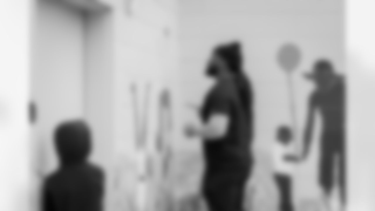 Scenes from the KABOOM! Playground Build at Randolph Medlock Park in Stone Mountain, Ga. on Tuesday, October 28, 2025. (Photo by Serena Brown/Atlanta Falcons)