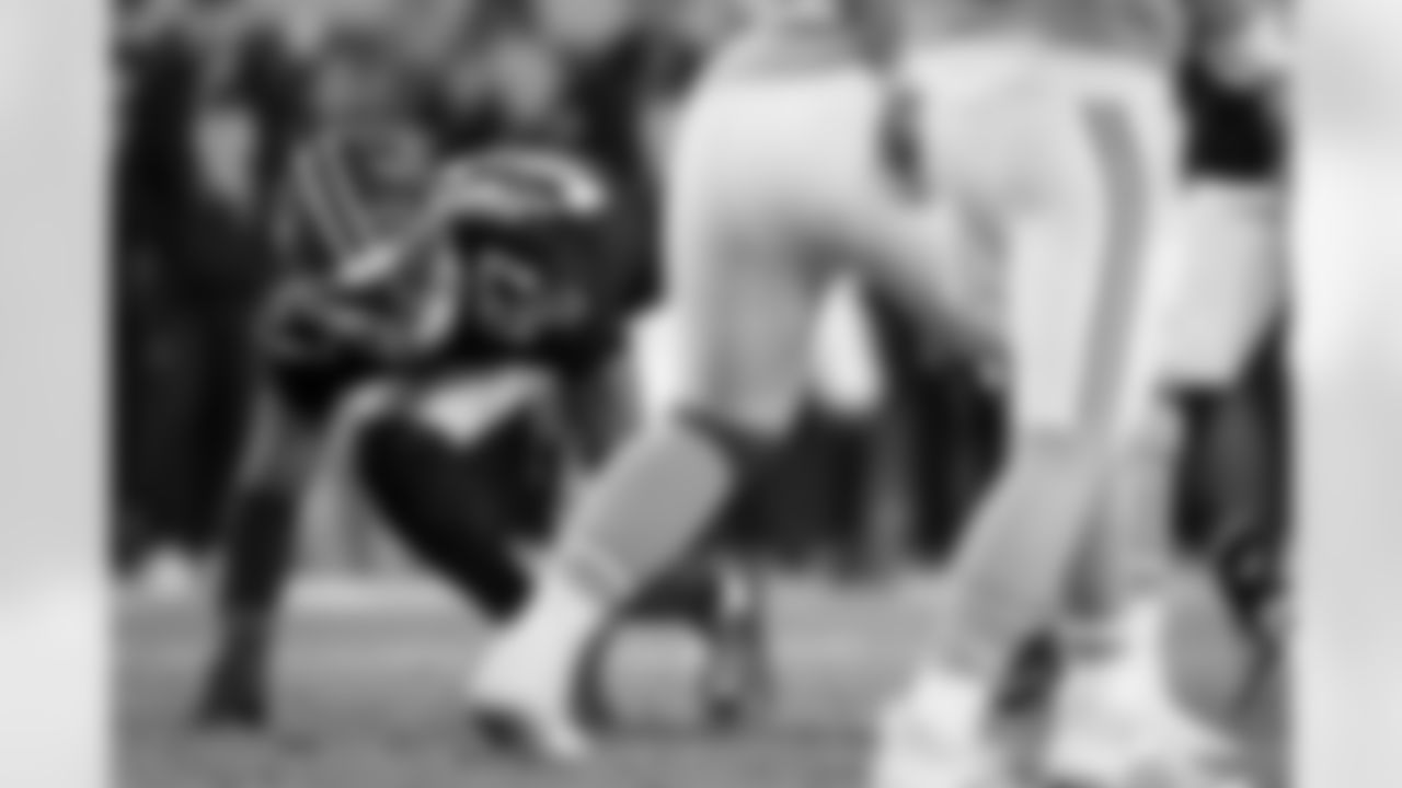 Atlanta Falcons edge rusher James Pearce Jr. #27 during the Week 15 Game against the Tampa Bay Buccaneers at Raymond James Stadium in Tampa, Florida on Thursday, December 11, 2025. (Photo by Mitch Martin/Atlanta Falcons)