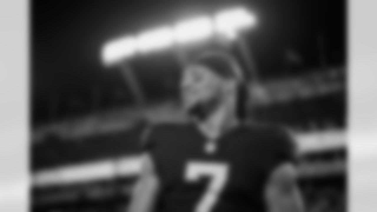 Atlanta Falcons running back Bijan Robinson #7 during the Week 15 Game against the Tampa Bay Buccaneers at Raymond James Stadium in Tampa, Florida on Thursday, December 11, 2025. (Photo by Jay Bendlin/Atlanta Falcons)