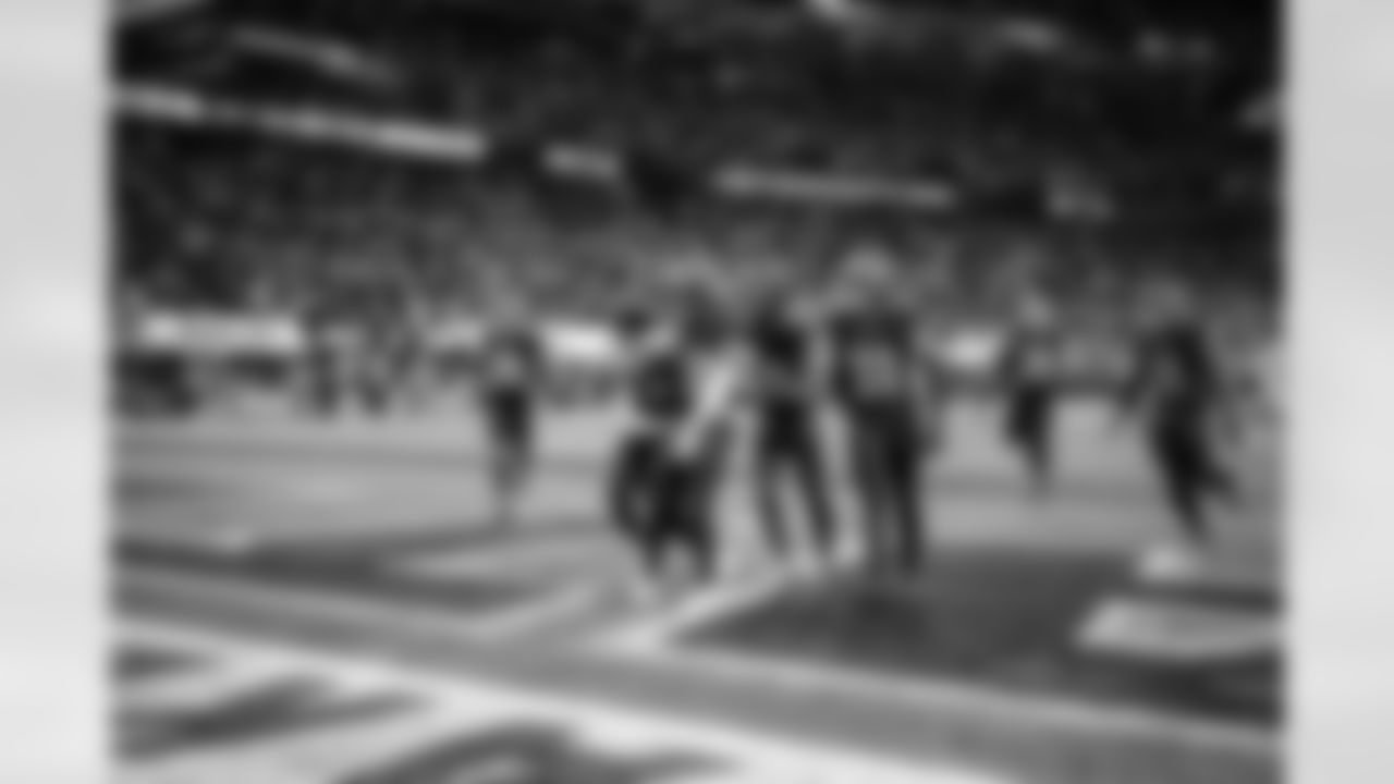 Atlanta Falcons cornerback Dee Alford #20 celebrates an interception during the Week 18 Game against the New Orleans Saints at Mercedes-Benz Stadium in Atlanta, Georgia on Sunday, January 4, 2026. (Photo by Matthew Grimes/Atlanta Falcons)