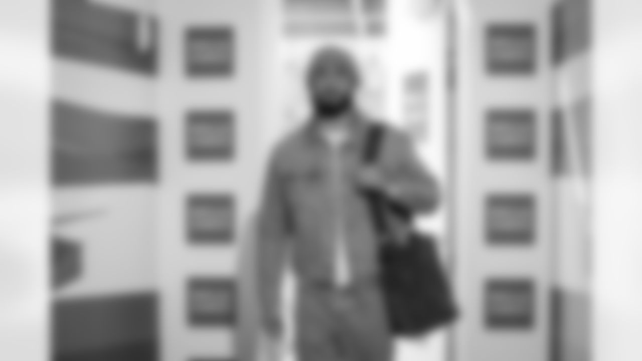 Atlanta Falcons safety Jessie Bates III #3 arrives before the Week 18 Game against the New Orleans Saints at Mercedes-Benz Stadium in Atlanta, Georgia on Sunday, January 4, 2026. (Photo by Jay Bendlin/Atlanta Falcons)