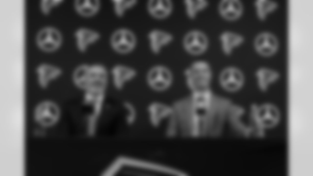 Scenes from the Kevin Stefanski Introductory Press Conference at Mercedes-Benz Stadium in Atlanta, Ga. on Tuesday, January 27, 2026. (Photo by Jay Bendlin/Atlanta Falcons)