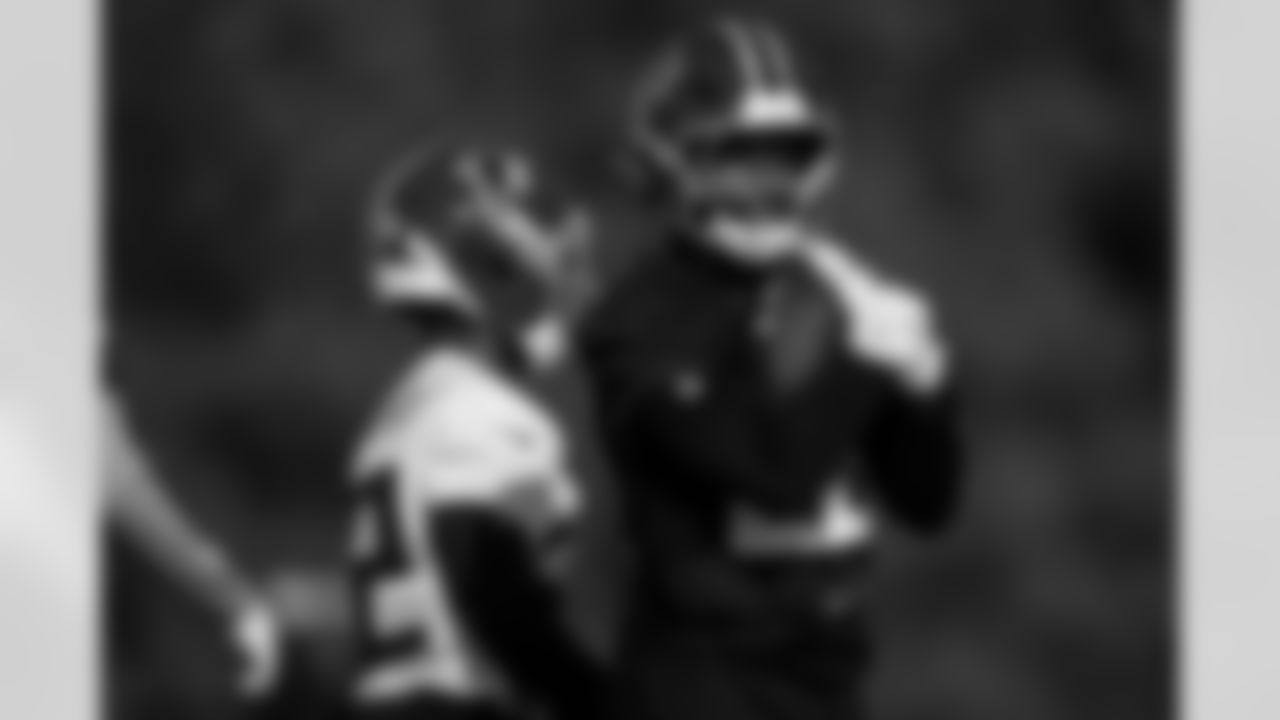 Atlanta Falcons running back Nathan Carter #38 during practice at Atlanta Falcons Training Facility in Flowery Branch, Georgia, on Wednesday, December 24, 2025. (Photo by Jay Bendlin/Atlanta Falcons)