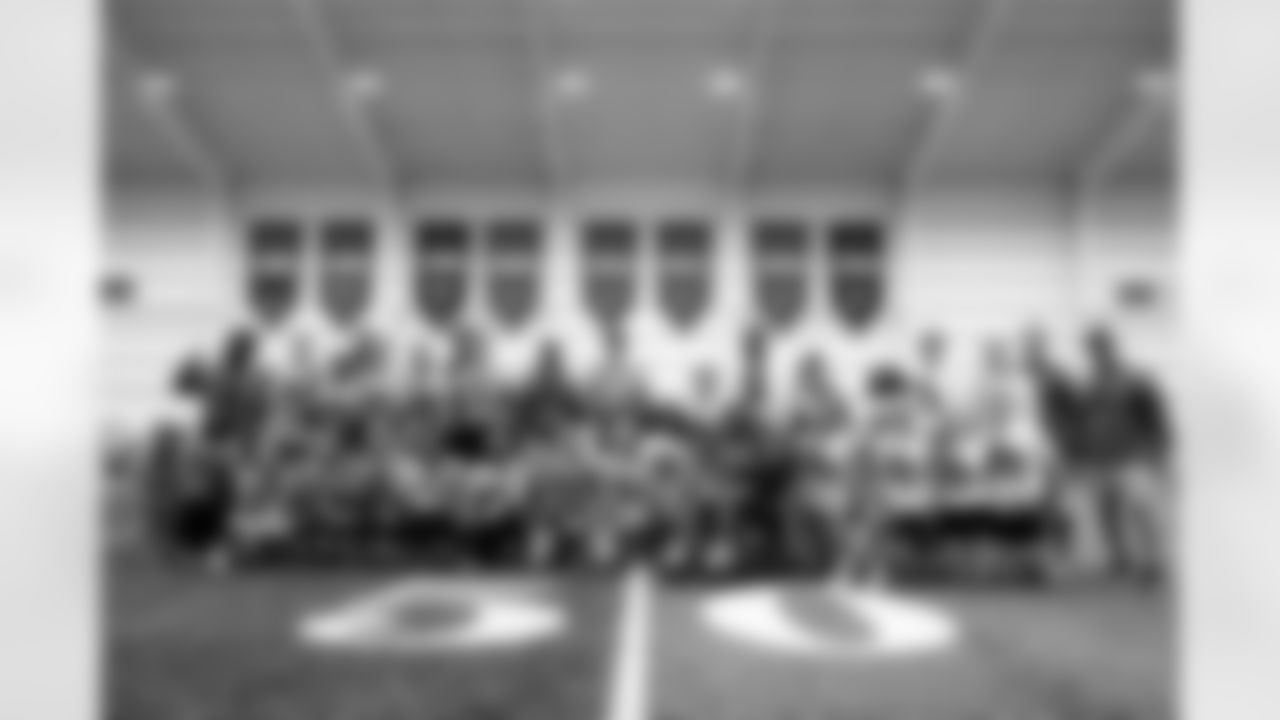 Scenes from the GACA Girls Flag Football All-Star Game at the Atlanta Falcons Training Facility in Flowery Branch, Ga. on Saturday, February 21, 2026. (Photo by Steven Burroughs/Atlanta Falcons)