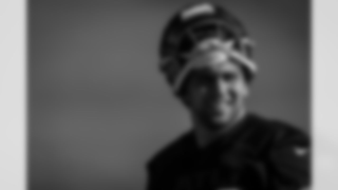 Atlanta Falcons inside linebacker Kaden Elliss #55 during practice at Atlanta Falcons Training Facility in Flowery Branch, Georgia, on Wednesday, November 5, 2025. (Photo by Jay Bendlin/Atlanta Falcons)