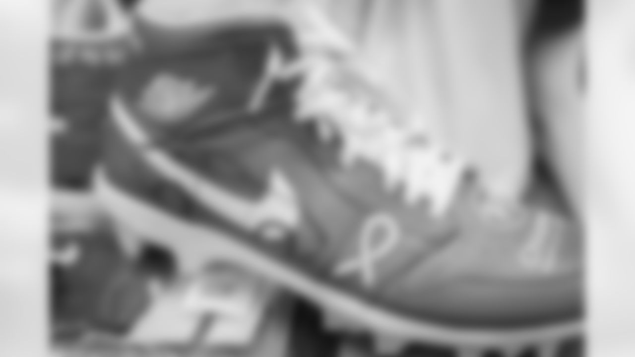 General view of equipment before the Week 12 Game against the New Orleans Saints at Caesars Superdome in New Orleans, Louisiana on Sunday, November 23, 2025. (Photo by Taylor McLaughlin/Atlanta Falcons)