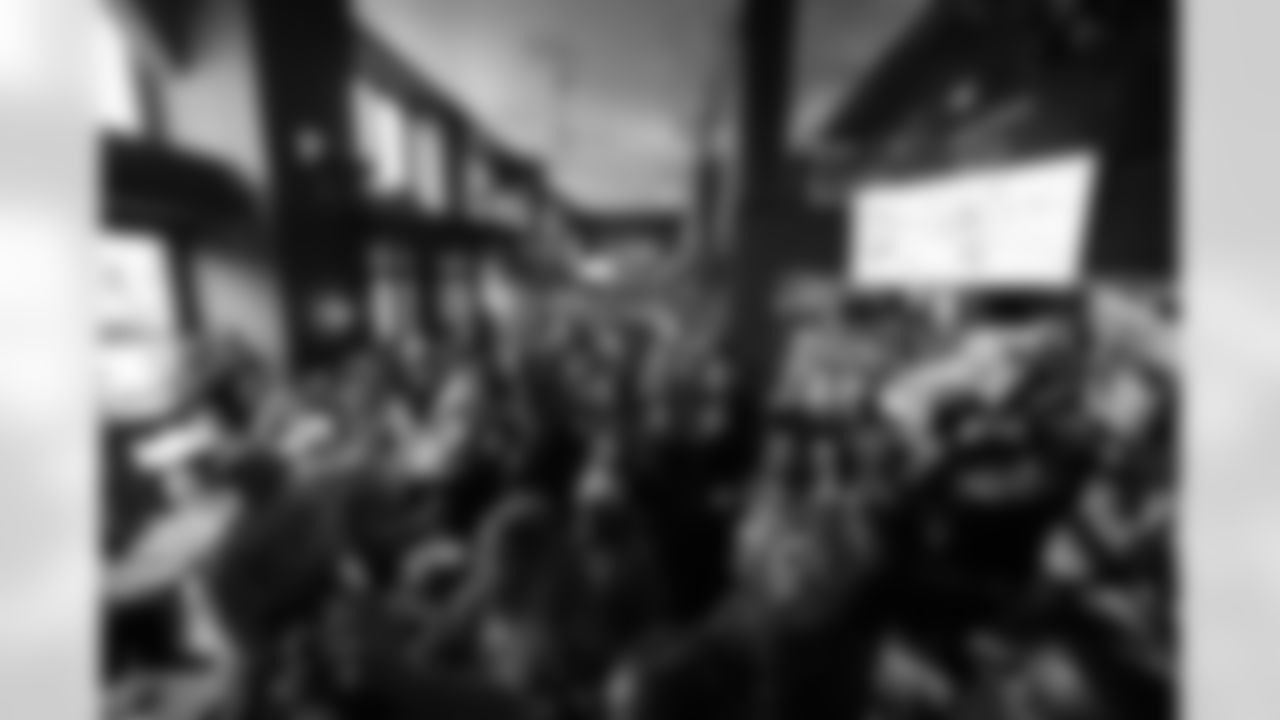 Scenes from the Fan Rally at Belushi's Alexanderplatz in Berlin, Germany on Sunday, November 9, 2025. (Photo by Jay Bendlin/Atlanta Falcons)