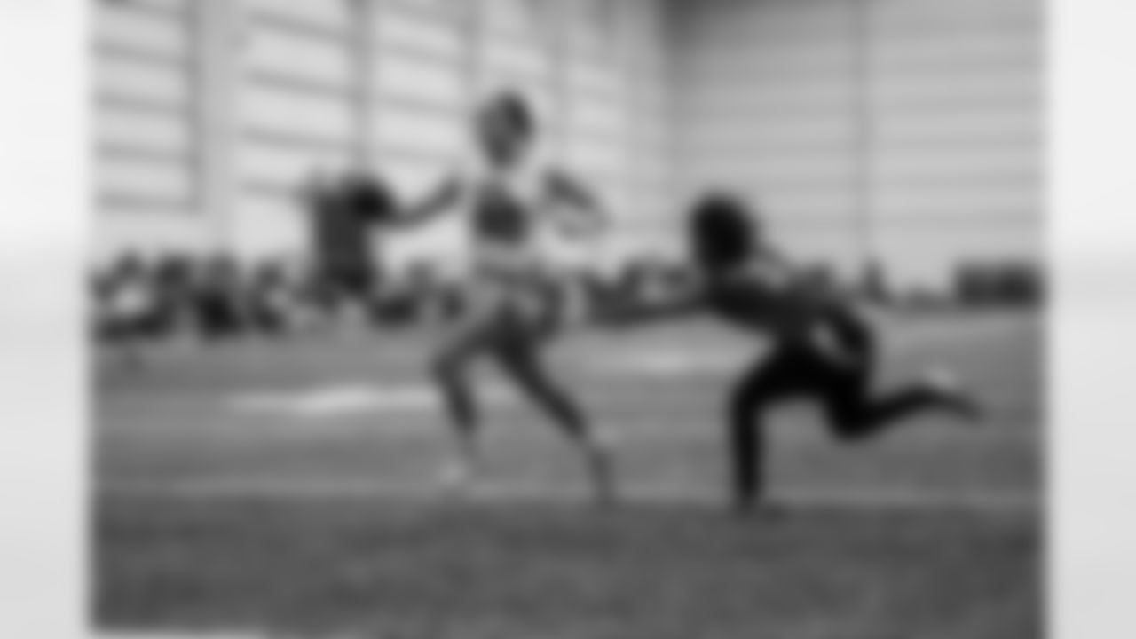 Scenes from the GACA Girls Flag Football All-Star Game at the Atlanta Falcons Training Facility in Flowery Branch, Ga. on Saturday, February 21, 2026. (Photo by Jay Bendlin/Atlanta Falcons)