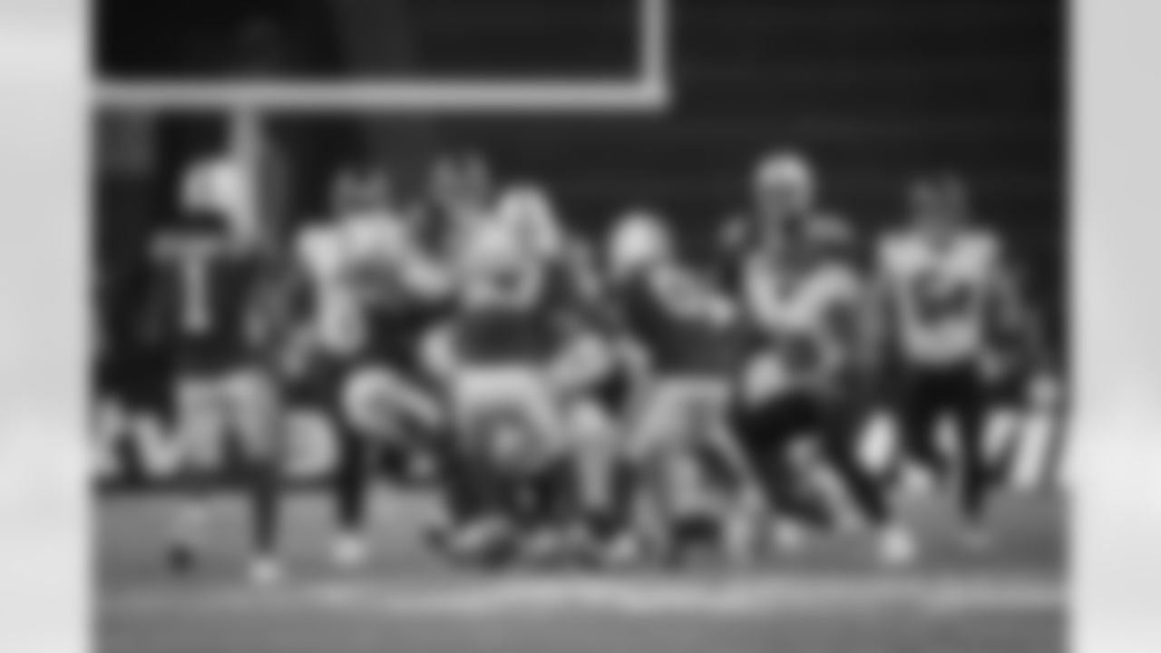 Atlanta Falcons wide receiver Drake London #5 during the Week 10 Game against the Indianapolis Colts at Olympic Stadium in Berlin, Germany on Sunday, November 9, 2025. (Photo by Brandon Magnus/Atlanta Falcons)