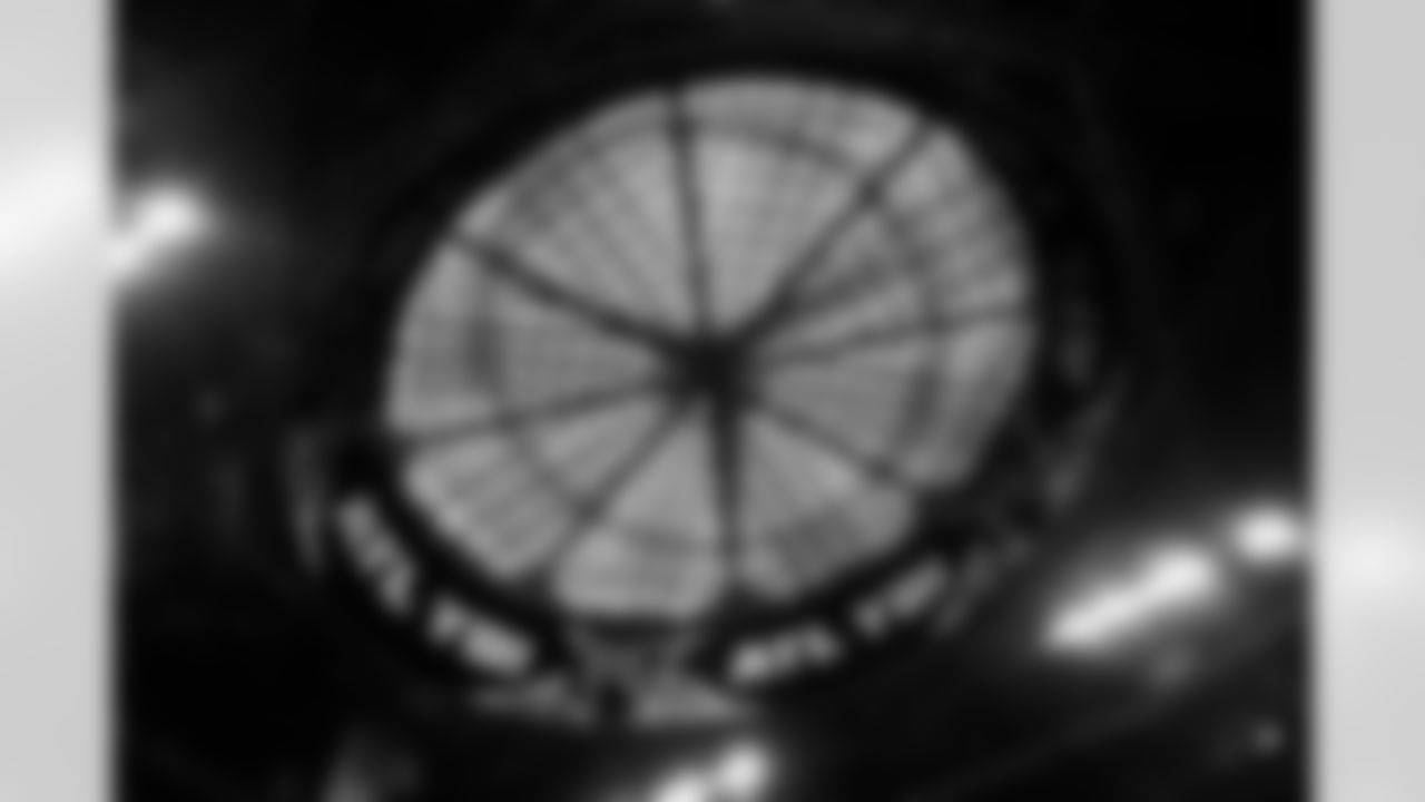 ATL Yo graphic during the Week 18 Game against the New Orleans Saints at Mercedes-Benz Stadium in Atlanta, Georgia on Sunday, January 4, 2026. (Photo by Brandon Magnus/Atlanta Falcons)