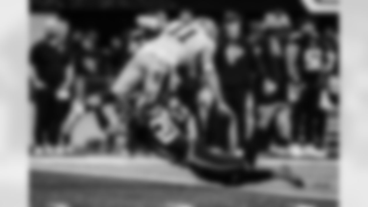 Atlanta Falcons cornerback Mike Ford Jr. #28 makes a tackle during the Week 18 Game against the New Orleans Saints at Mercedes-Benz Stadium in Atlanta, Georgia on Sunday, January 4, 2026. (Photo by AJ Reynolds/Atlanta Falcons)