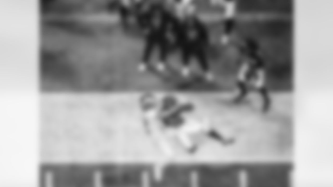 Atlanta Falcons cornerback A.J. Terrell #24 breaks up a pass during the Week 17 Game against the Los Angeles Rams at Mercedes-Benz Stadium in Atlanta, Georgia on Monday, December 29, 2025. (Photo by Kevin Liles/Atlanta Falcons)