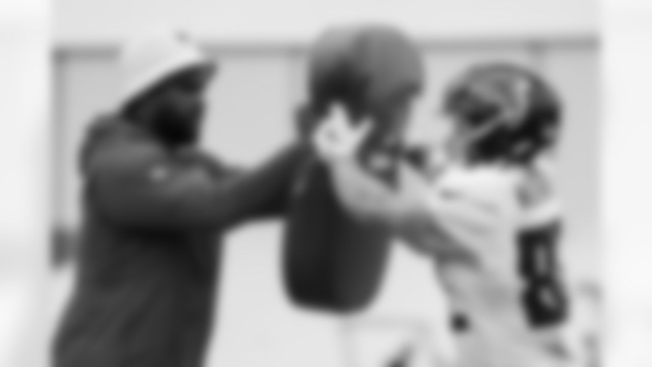 Atlanta Falcons wide receiver Casey Washington #82 during practice at Atlanta Falcons Training Facility in Flowery Branch, Georgia, on Thursday, November 20, 2025. (Photo by Jay Bendlin/Atlanta Falcons)