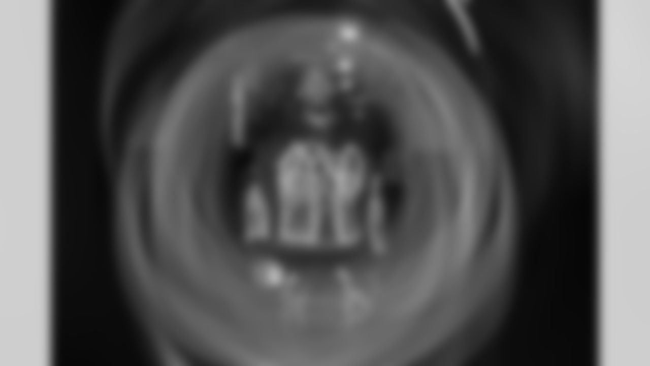 Atlanta Falcons tight end Kyle Pitts Sr. #8 arrives before the Week 12 Game against the New Orleans Saints at Caesars Superdome in New Orleans, Louisiana on Sunday, November 23, 2025. (Photo by Jay Bendlin/Atlanta Falcons)