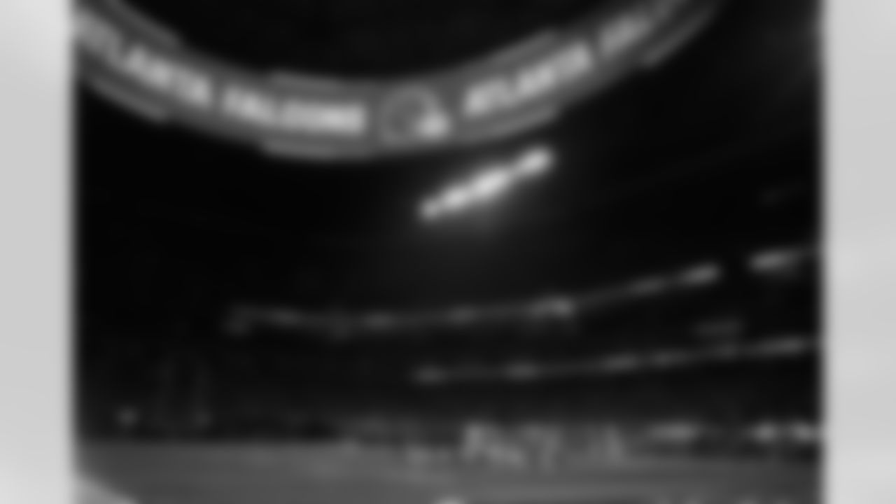 Film frames during the Week 17 Game against the Los Angeles Rams at Mercedes-Benz Stadium in Atlanta, Ga. on Monday, December 29, 2025. (Photo by Matthew Dingle/Atlanta Falcons)