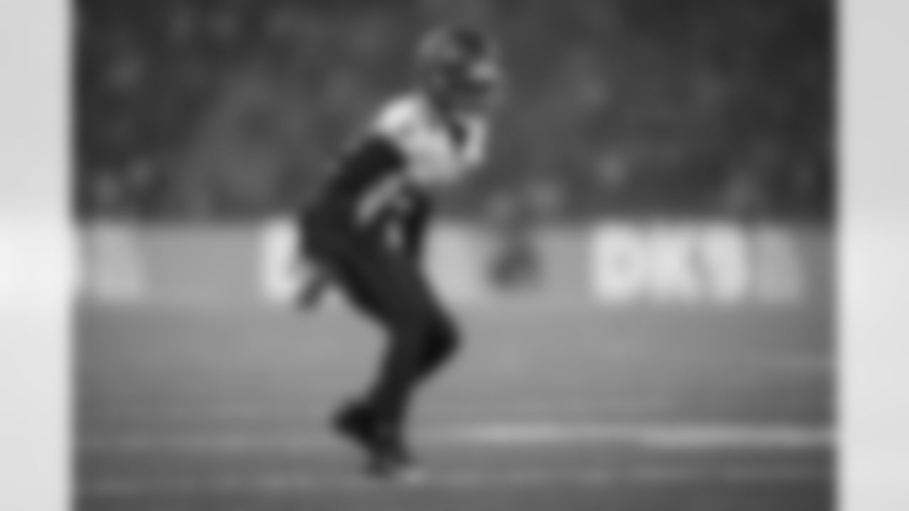 Atlanta Falcons cornerback Dee Alford #20 during the Week 10 Game against the Indianapolis Colts at Olympic Stadium in Berlin, Germany on Sunday, November 9, 2025. (Photo by Jay Bendlin/Atlanta Falcons)