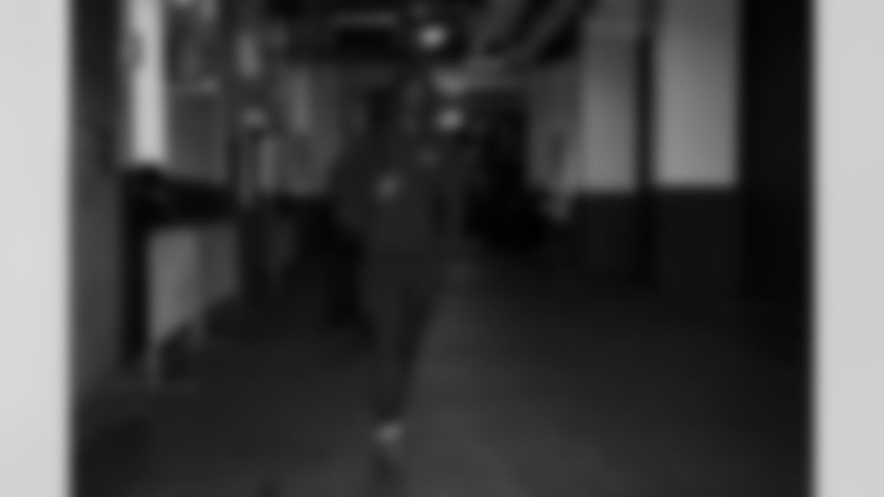 XXXXX arrives before the Week 12 Game against the New Orleans Saints at Caesars Superdome in New Orleans, Louisiana on Sunday, November 23, 2025. (Photo by Jay Bendlin/Atlanta Falcons)