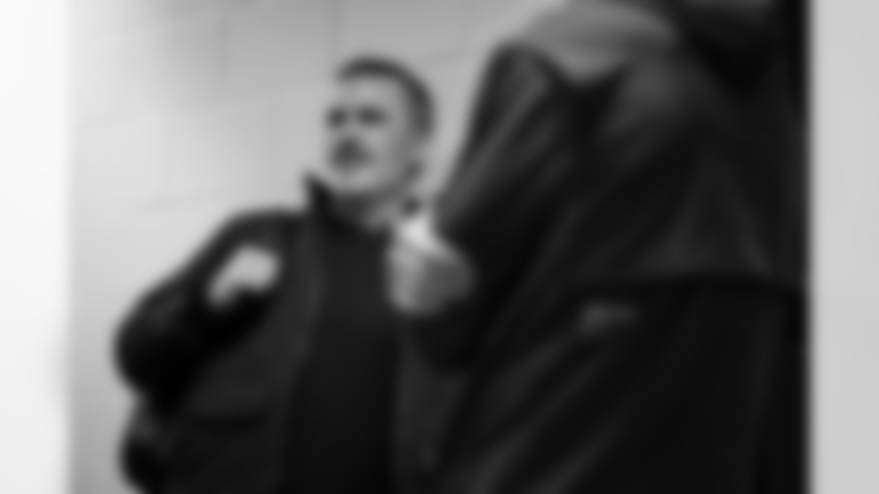 Atlanta Falcons head coach Kevin Stefanski arrives at the Atlanta Falcons Training Facility in Flowery Branch, Ga. on Monday, January 19, 2026. (Photo by Jay Bendlin/Atlanta Falcons)