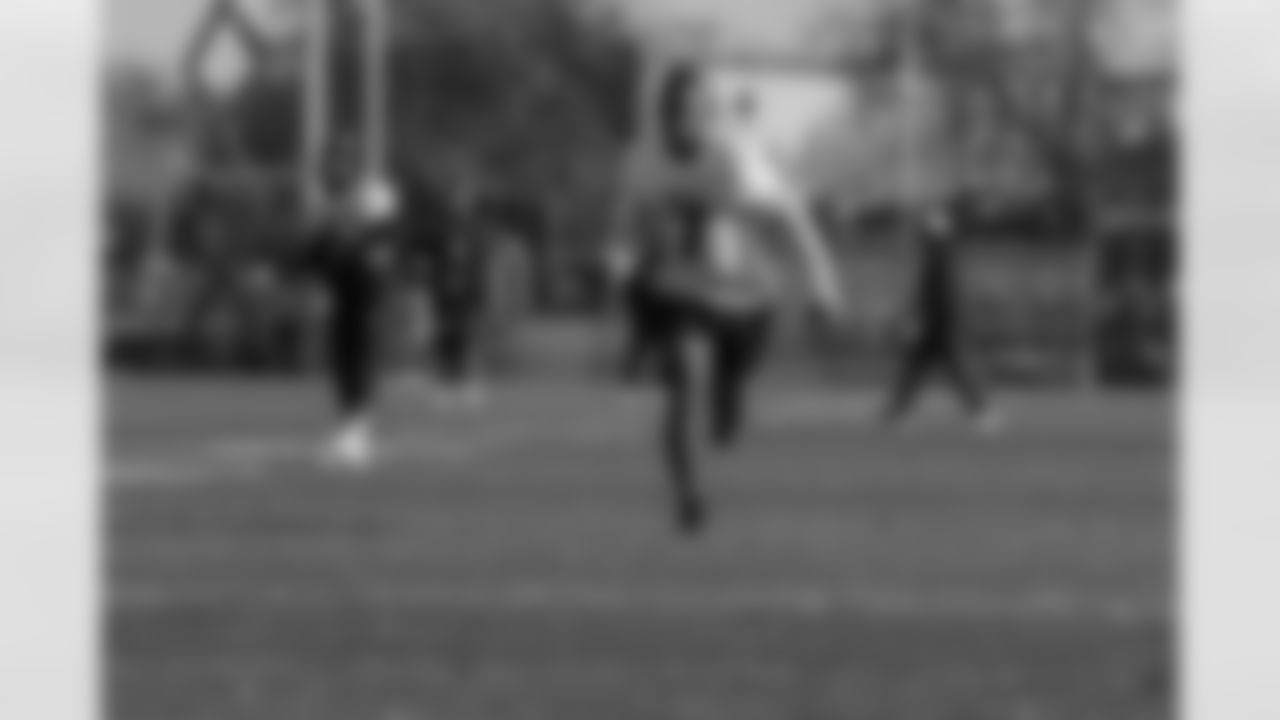 Atlanta Falcons running back Bijan Robinson #7 during practice at the FC Union Berlin Training Facility in Berlin, Germany on Friday, November 7, 2025. (Photo by Taylor McLaughlin/Atlanta Falcons)