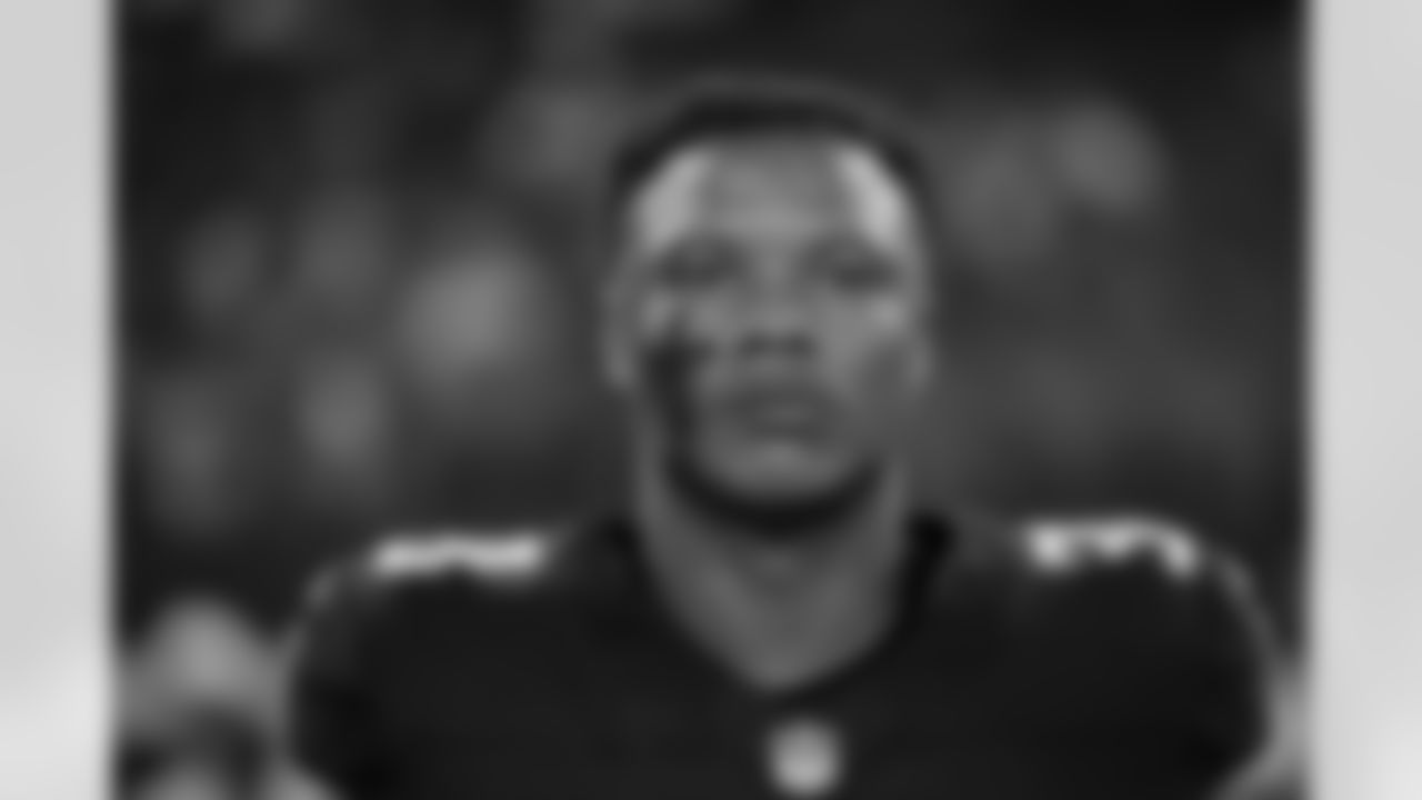 Atlanta Falcons cornerback Lamar Jackson #38 looks on before the Preseason Game against the Dallas Cowboys at AT&T Stadium in Arlington, Texas on Friday, August 22, 2025. (Photo by Jay Bendlin/Atlanta Falcons)