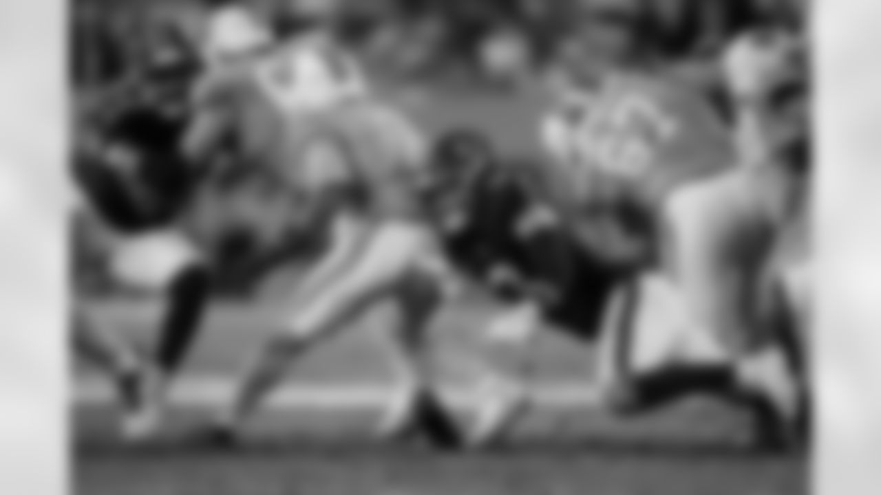 Atlanta Falcons safety Jessie Bates III #3 makes a tackle during the Week 15 Game against the Tampa Bay Buccaneers at Raymond James Stadium in Tampa, Florida on Thursday, December 11, 2025. (Photo by Taylor McLaughlin/Atlanta Falcons)