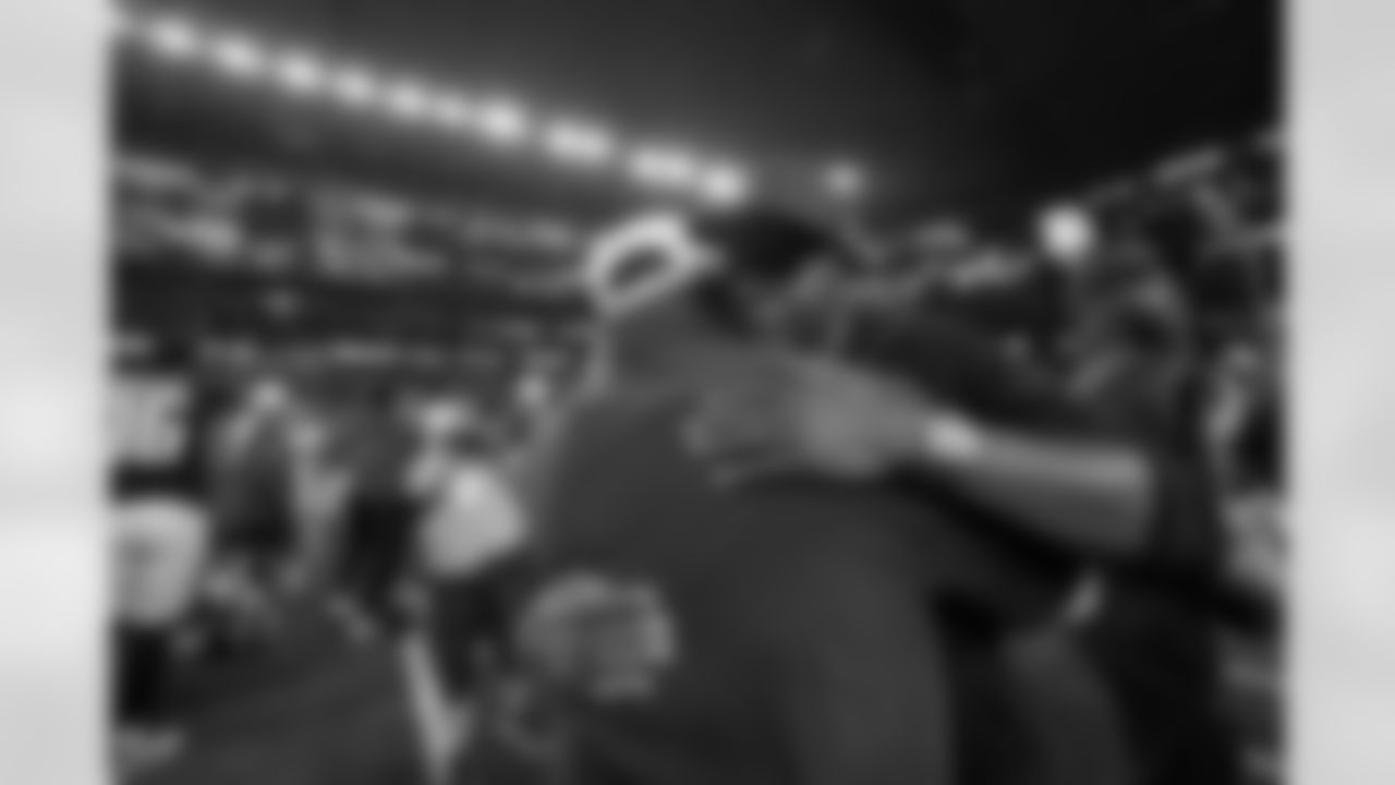 Atlanta Falcons head coach Raheem Morris after the Preseason Game against the Dallas Cowboys at AT&T Stadium in Arlington, Texas on Friday, August 22, 2025. (Photo by Jay Bendlin/Atlanta Falcons)